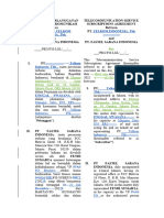 Draft PKS PT. Fastel Sarana Indonesia V.1 BJ22