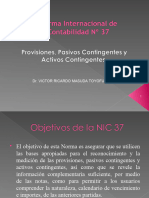 03 NIC 37 Provisiones, Contingentes