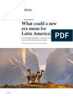 What Could A New Era Mean For Latin America