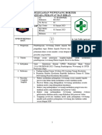 SOP Pendelegasian Wewenang Dokter Kepada Perawat Dan Bidan