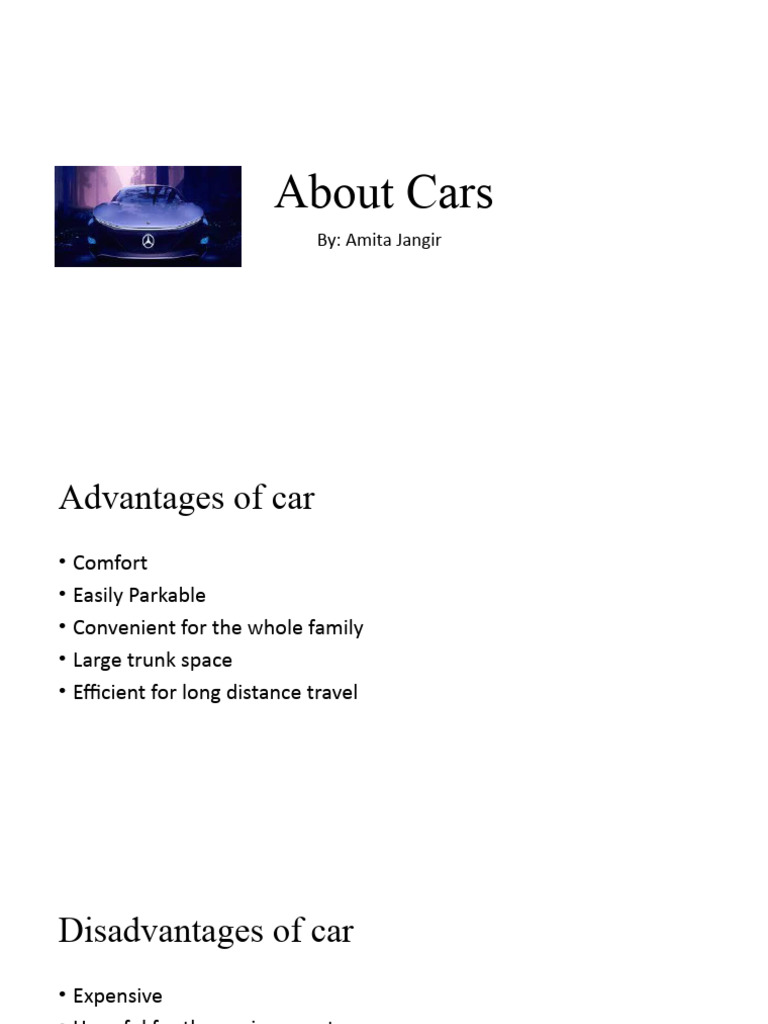 About Cars | PDF