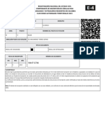 Consulta Comprobante Del Trámite de Inscripción - E4