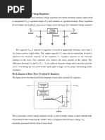 Three Terminal Fixed and Adjustable Voltage Regulators