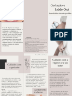 Folder - Odonto+ Gestação