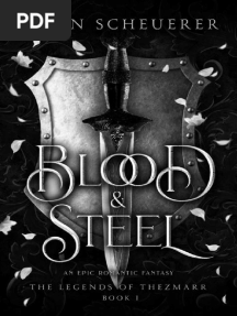 Blood Steel An Epic Romantic Fantasy The Legends of Thezmarr Book 1 by Helen