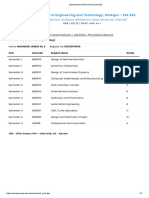 Psnacet - Edu.in Exam Result Print