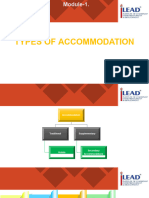 Types of Accommodation