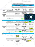 Jadual Pra Sukan Edit