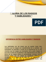 Teoría de Los Rasgos