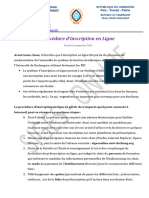 ProcessusDePreinscriptionEnLigne UDS Sept2013
