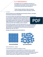 Segunda Ley de La Termodinámica