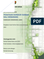KAK Sayembara Penataan Koridor Sungai Kali Semarang Update 9 Juli 2023