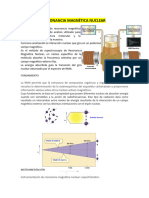 Resonancia Magnética Nuclear: Fundamento