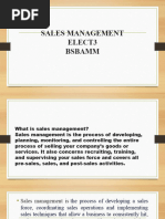 Sales Management