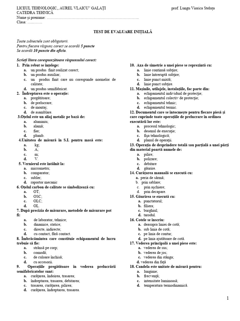 Test Initial | PDF