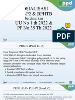 Sosialisasi Pbb-p2 & BPHTB Uu No 1 TH 2022 & PP No 35 TH 2022