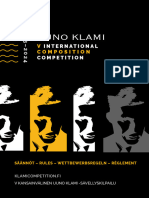 V International Uuno Klami Composition Competition 2023-2024
