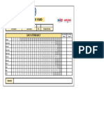 LEARNER'S INDIVIDUAL RECORD CARD (EXCEL) Back