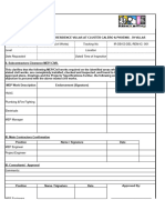 Internal Clerance MEP-CIVIL