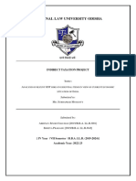 IndirectTaxProject 19BBA001 (Abhinav) 19BBA042 (Shreya P.)