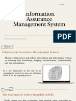 Information Assurance Management System