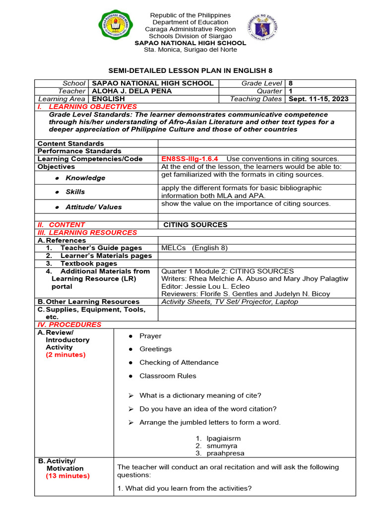 Citing Sources: APA & MLA Guide | PDF | Apa Style | Citation