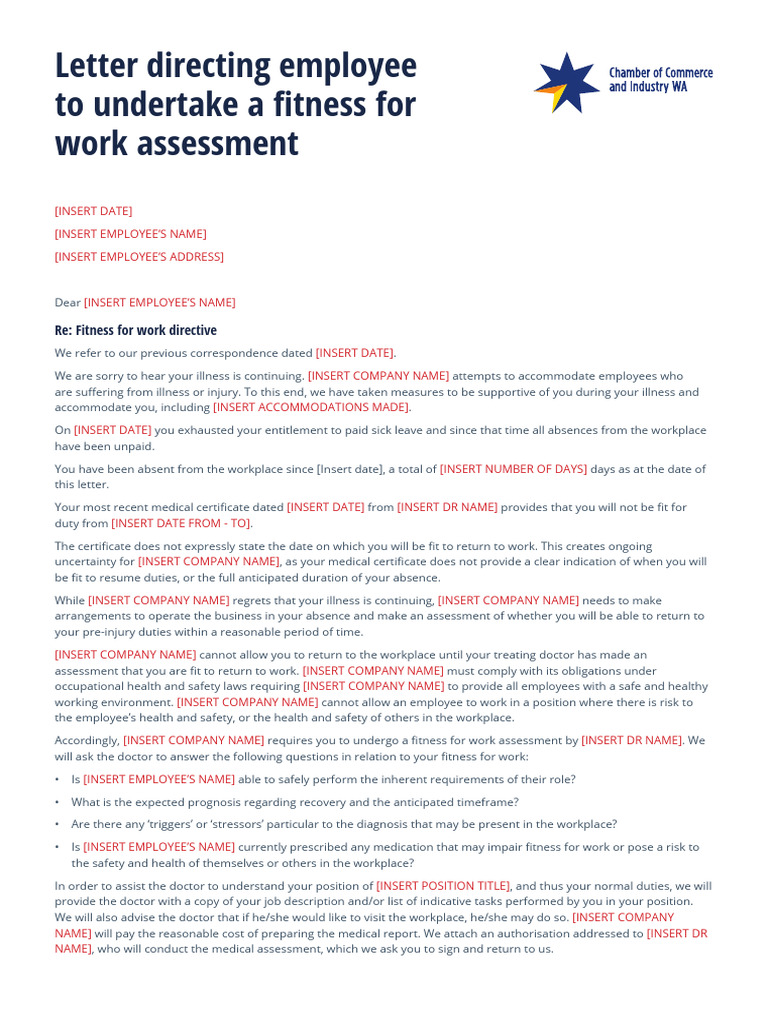 fitness-for-work-assessment-directive-pdf-occupational-safety-and