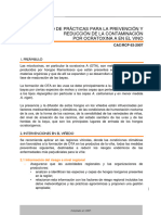 CXP - 063s - Código de Prácticas para La Prevención y Reducción de La Contaminación Por Ocratoxina A en El Vino