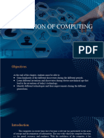 CC101 - Evolution of Computing