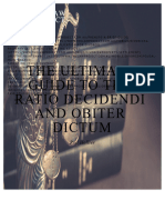 The Ultimate Guide To The Ratio Decidendi and Obiter Dictum The Law Project