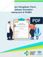 Panduan Pengisian Form Pendataan Konselor Menyusui Dan PMBA