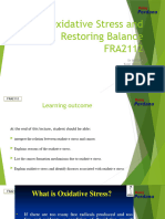 3.oxidative Stress and Restoring Balance