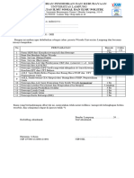 Form Daftar Wisuda (D3 & S1)