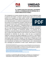 Convocatoria Morena A Gubernatura Puebla