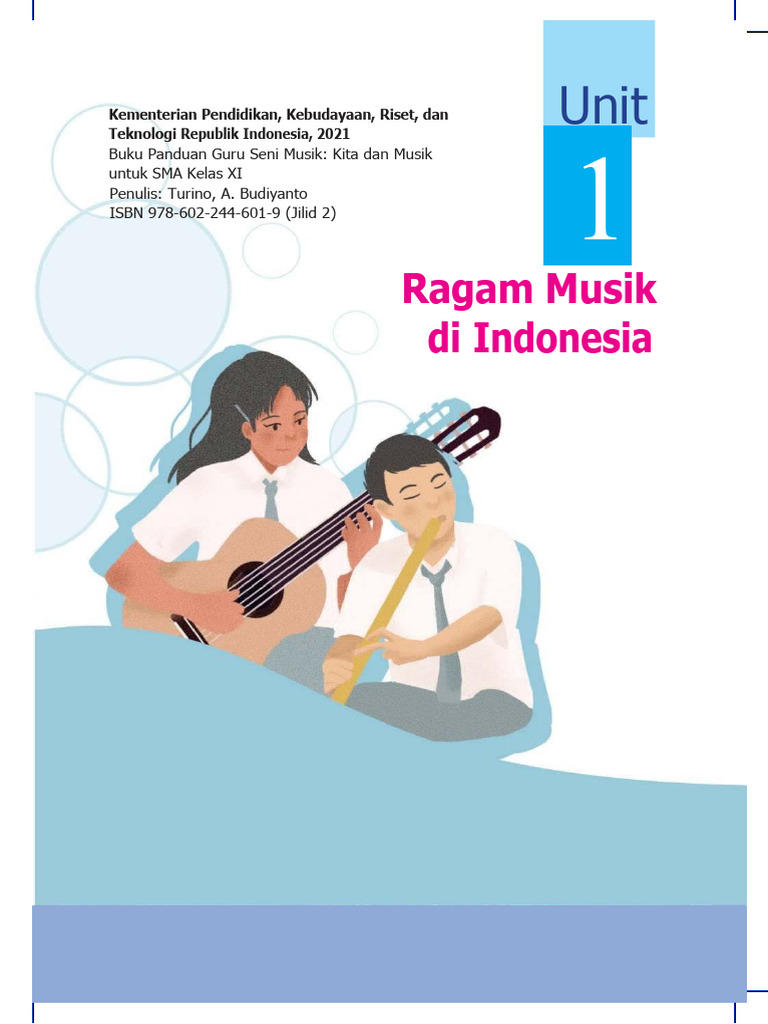 Buku Guru Seni Musik Buku Panduan Guru Seni Musik Kita Dan Musik