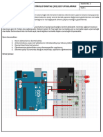 Tm.3 Röle Kontrollü Digital Çıkış Led Uygulaması