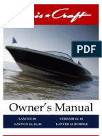 Chris Craft Launch Corsair Owners - Manual With Wiring