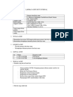 Laporan Audit Mutu Internal Promosi & Kerjasama 2122