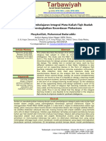 Desain Model Pembelajaran Integral Mata Kuliah Fiqh Ibadah Untuk Meningkatkan Kecerdasan Mahasiswa