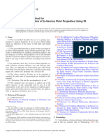 Field Determination of In-Service Fluid Properties Using IR Spectros