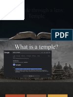The Bible Through A Lens - Temple