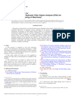 Lubrication and Hydraulic Filter Debris Analysis (FDA) For Condition Monitoring of Machinery