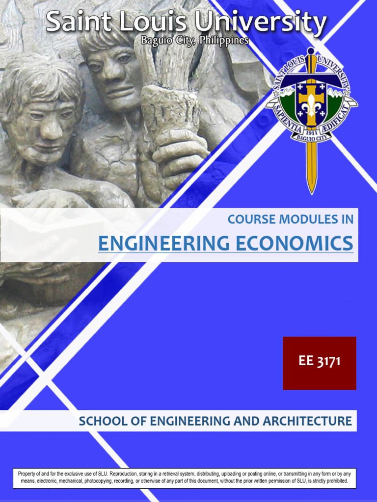 Engineering Economics Course Overview | PDF | Balance Sheet | Equity ...
