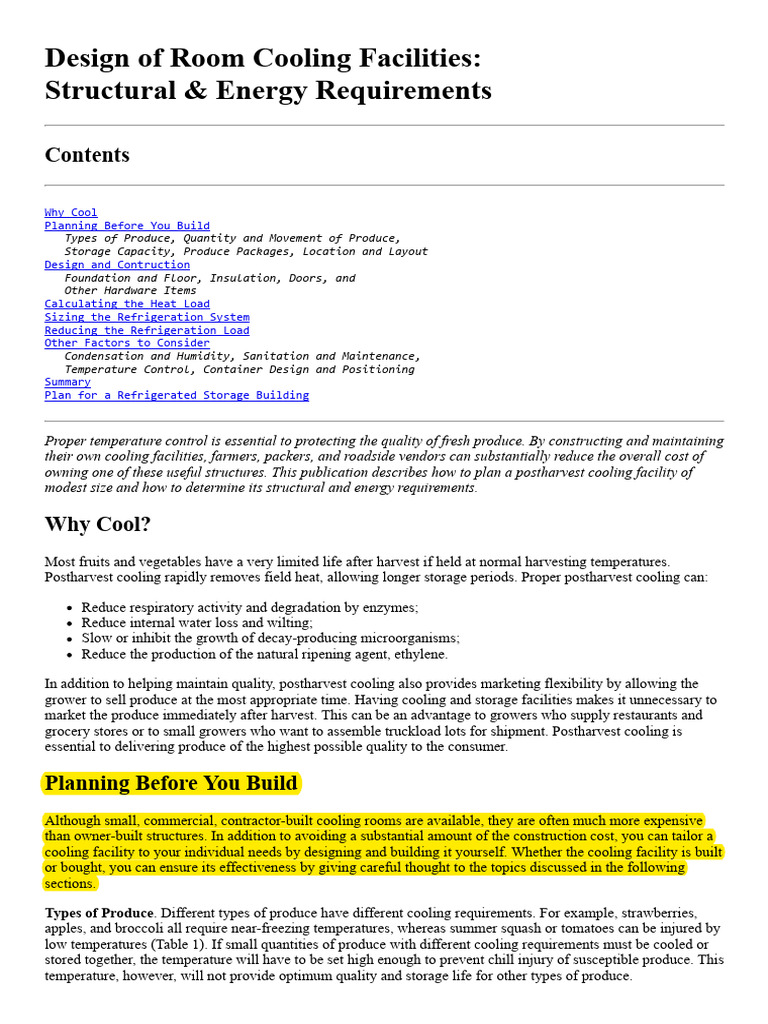 AG-414-2 Design of Room Cooling Facilities - Structural & Energy ...