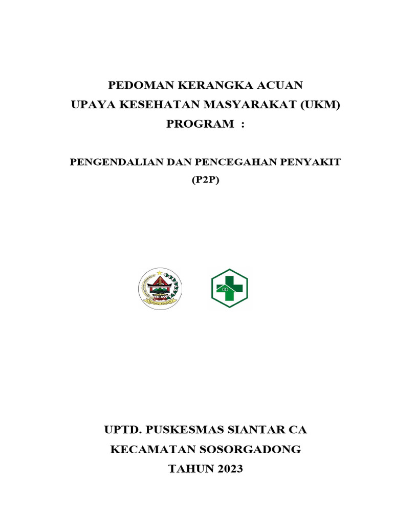 Pedoman Program P2 Puskesmas 2023 | PDF