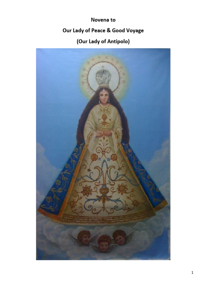 Ola Novena Pdf Mary Mother Of Jesus Glory Religion