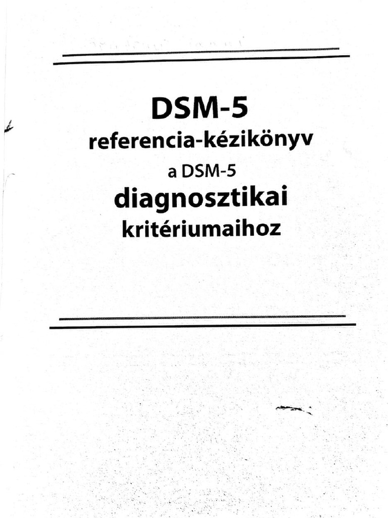 Dsm 5 pdf