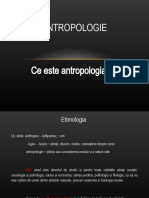 Antropologie 1