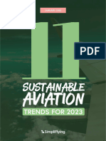 Sustainable Aviation Trends For 2023
