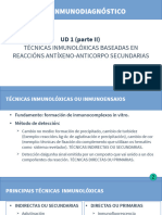 Técnicas Baseadas en Reaccións Antíxeno-Anticorpo Secundarias